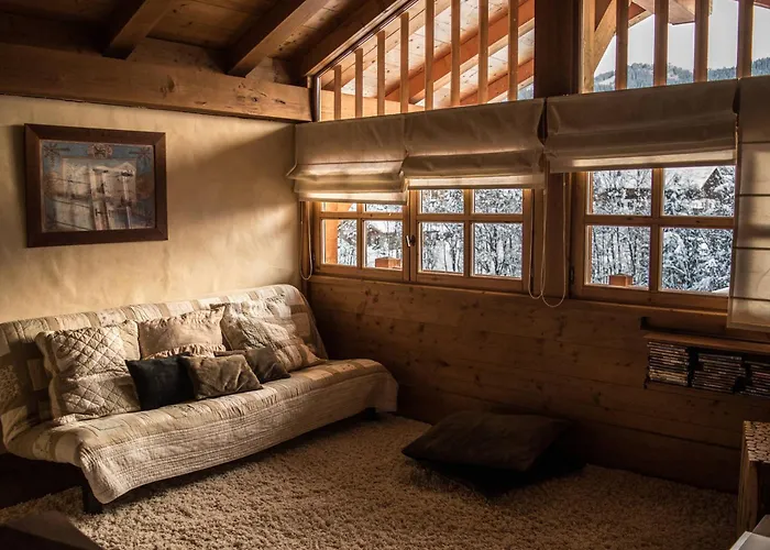 Chalé Grand Standing à - 5 Min Des Pistes, 5 Chambres, 10 Pers. - Fr-1-432-95